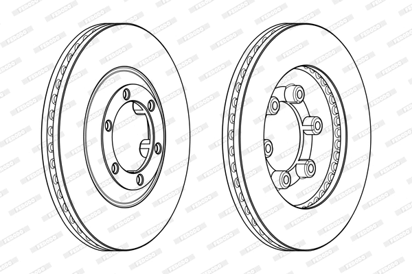 Brake Disc (DDF1947C)