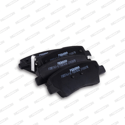 Brake Pad Set, disc brake (FDB5163-D)