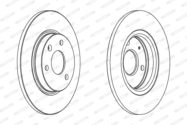 Brake Disc (DDF316)