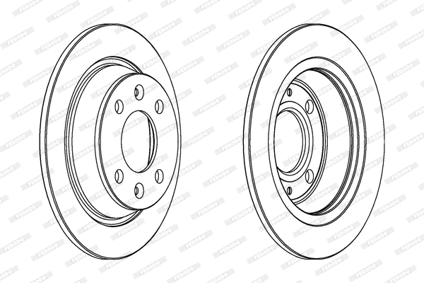 Brake Disc (DDF355)