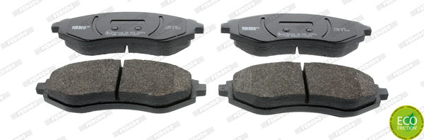 Brake Pad Set, disc brake (FDB1699)