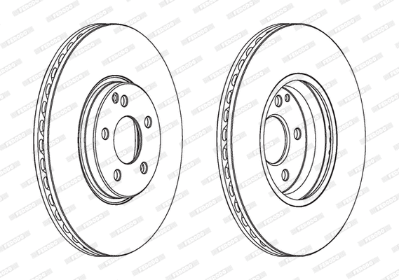 Brake Disc (DDF1908C)