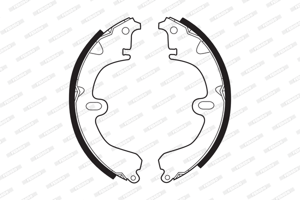 Brake Shoe Set (FSB241)