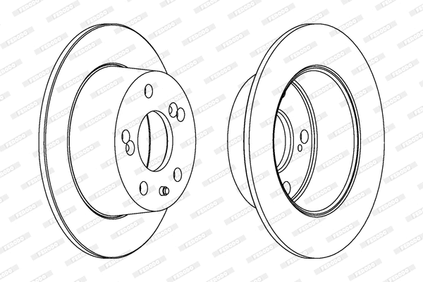 Brake Disc (DDF094)