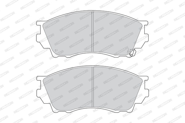Brake Pad Set, disc brake (FDB1025)