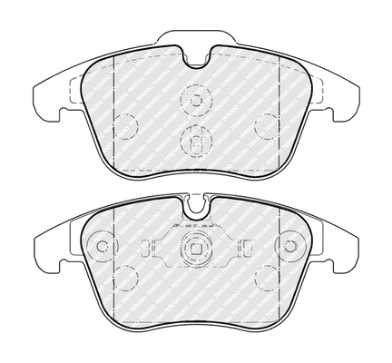 Brake Pad Set, disc brake (FDB5271)
