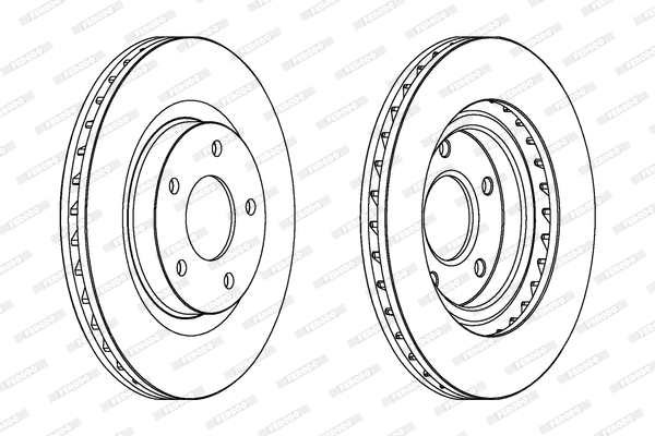 Brake Disc (DDF1624)
