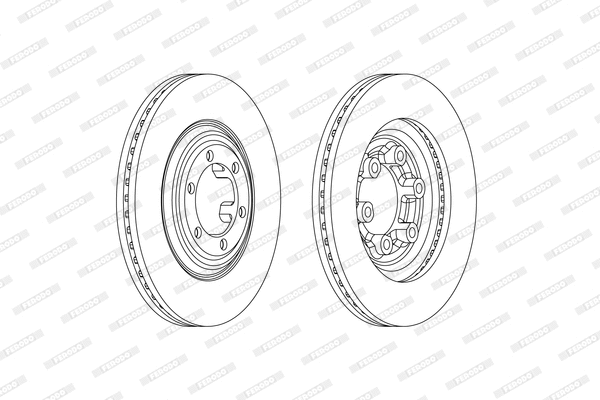 Brake Disc (DDF2372C)