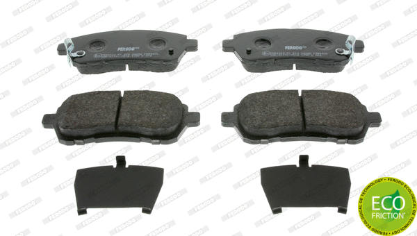 Brake Pad Set, disc brake (FDB4426)