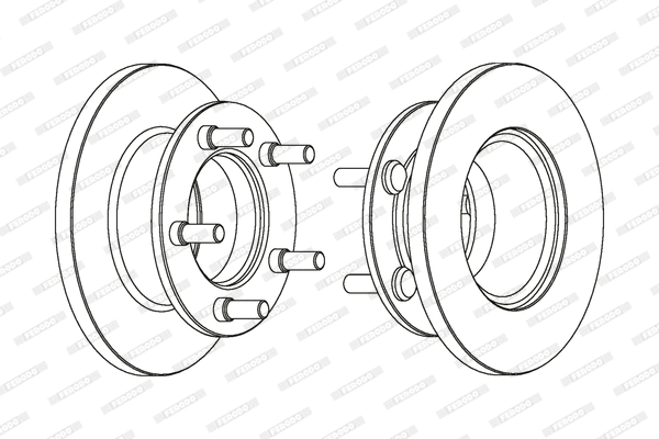 Brake Disc (DDF225)