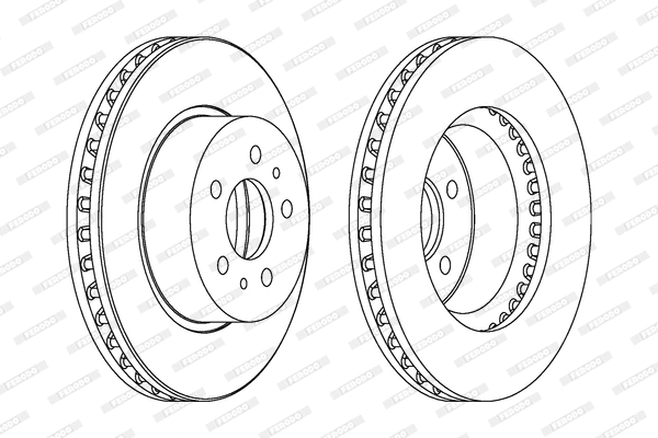 Brake Disc (DDF570)