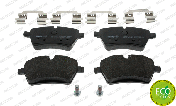 Brake Pad Set, disc brake (FDB4080)