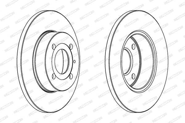 Brake Disc (DDF127)