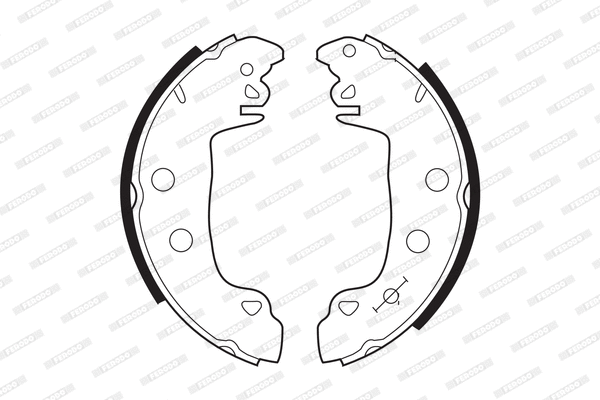 Brake Shoe Set (FSB333)