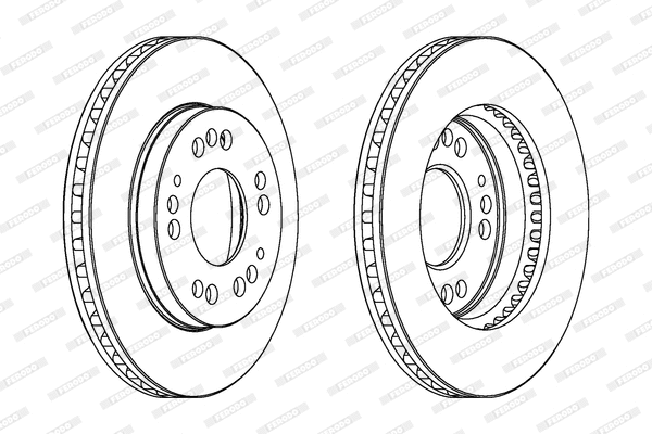 Brake Disc (DDF761)