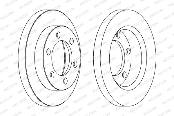 Brake Disc (DDF1016)
