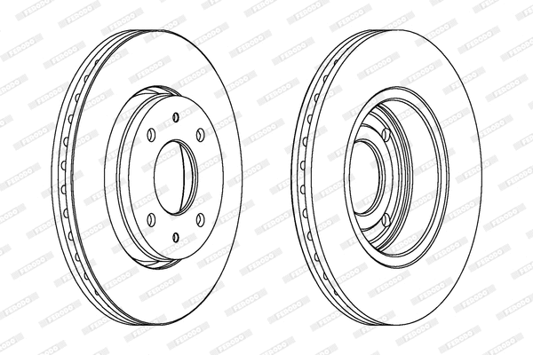 Brake Disc (DDF1068)