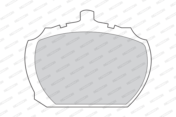 Brake Pad Set, disc brake (FVR843)