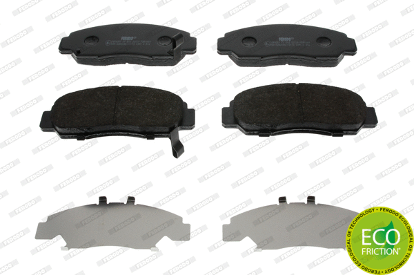 Brake Pad Set, disc brake (FDB1669)