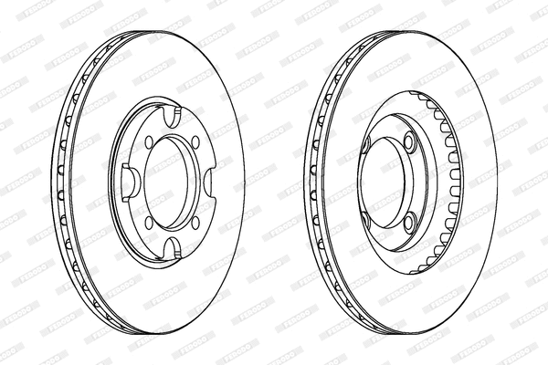 Brake Disc (DDF342)