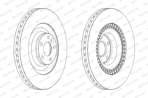 Brake Disc (DDF2222C)