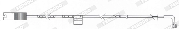 Warning Contact, brake pad wear