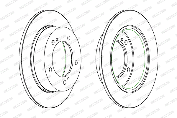 Brake Disc (DDF233)