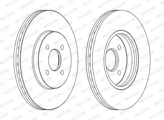 Brake Disc (DDF1195C)