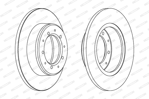 Brake Disc (DDF283)