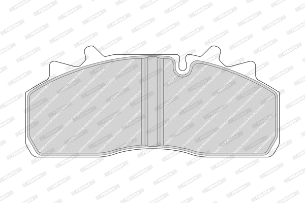 Brake Pad Set, disc brake (FCV1963)