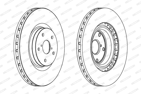Brake Disc (DDF1749)