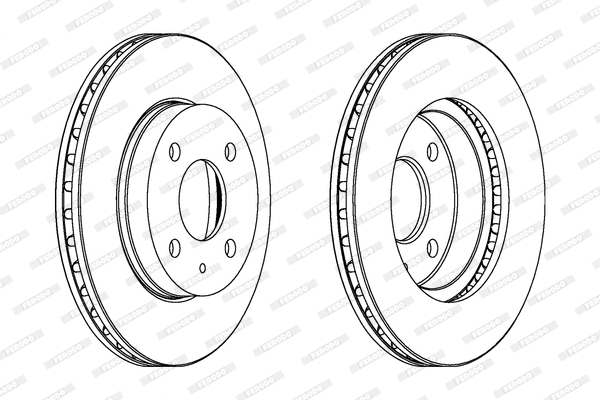 Brake Disc (DDF157)