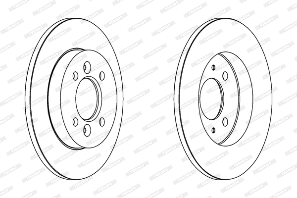 Brake Disc (DDF362)