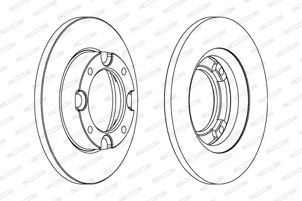 Brake Disc (DDF087)