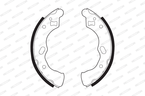 Brake Shoe Set (FSB538)
