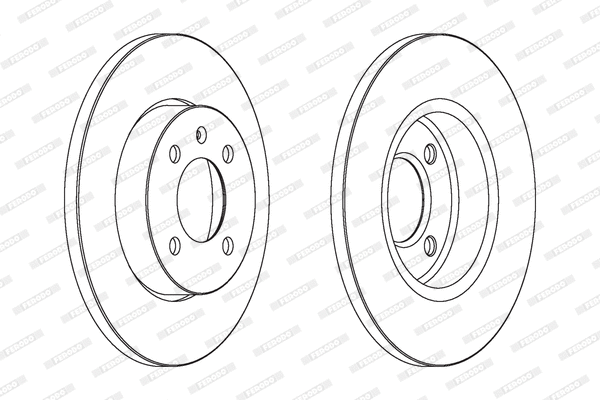 Brake Disc (DDF205)