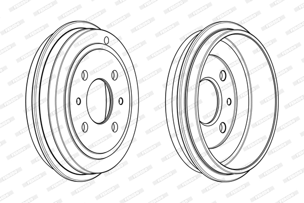Brake Drum (FDR329005)