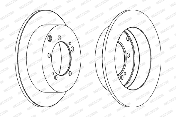 Brake Disc (DDF1410)