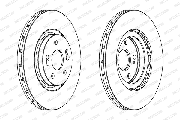 Brake Disc (DDF595)