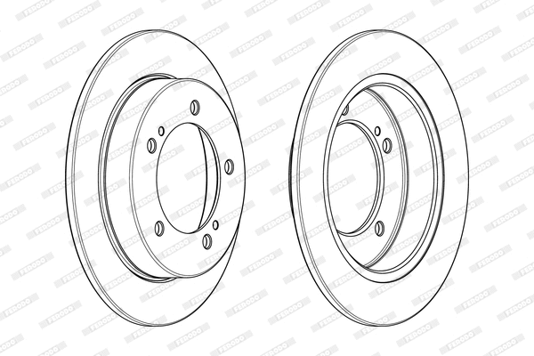 Brake Disc (DDF2411C)