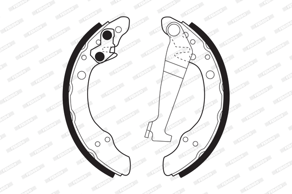 Brake Shoe Set (FSB150)