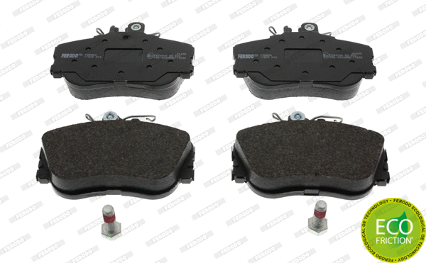 Brake Pad Set, disc brake (FDB854)