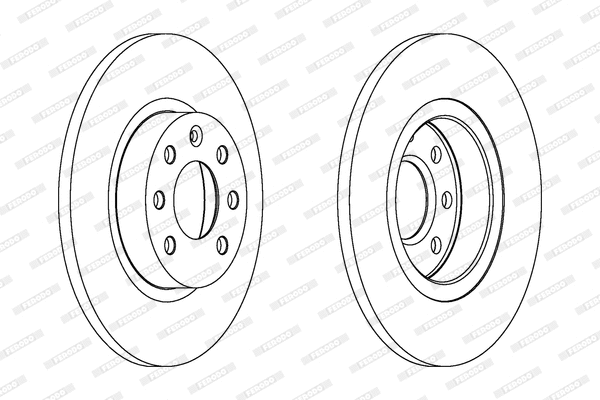 Brake Disc (DDF213)