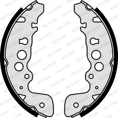 Brake Shoe Set (FSB578)