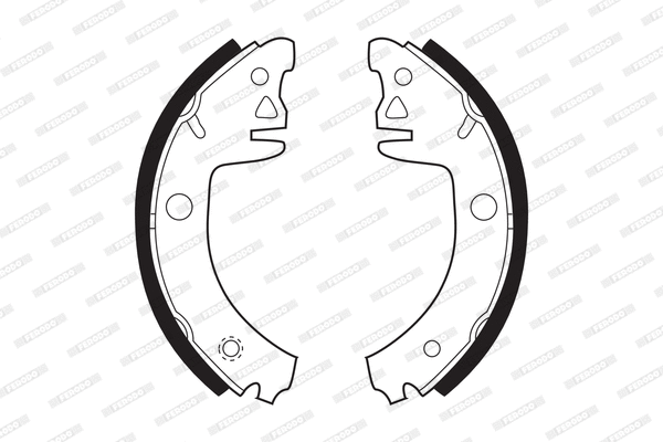 Brake Shoe Set (FSB325)