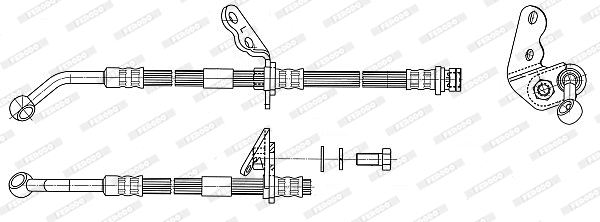 Brake Hose (FHY3216)