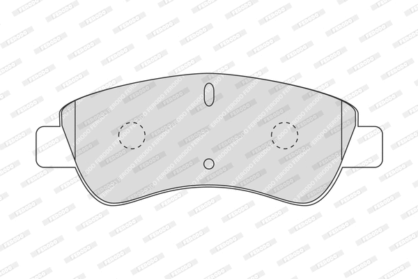 Brake Pad Set, disc brake (FDB1399)