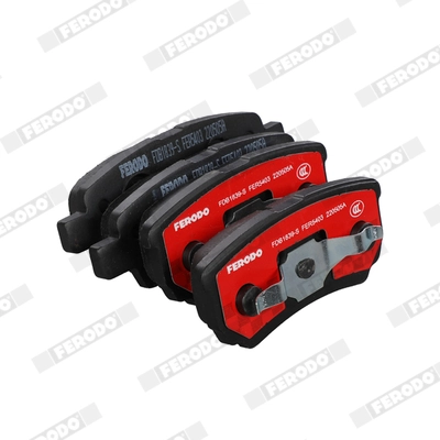 Brake Pad Set, disc brake (FDB1839-S)