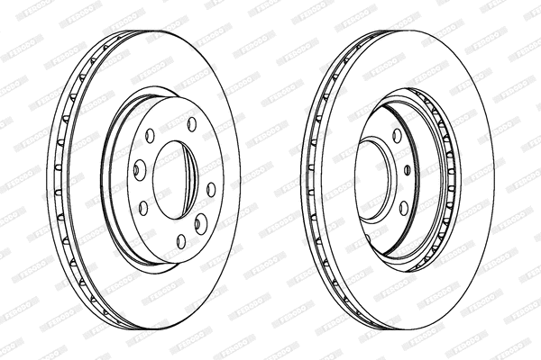 Brake Disc (DDF1146)