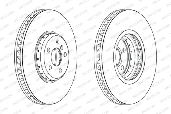 Brake Disc (DDF2625LVC-1)